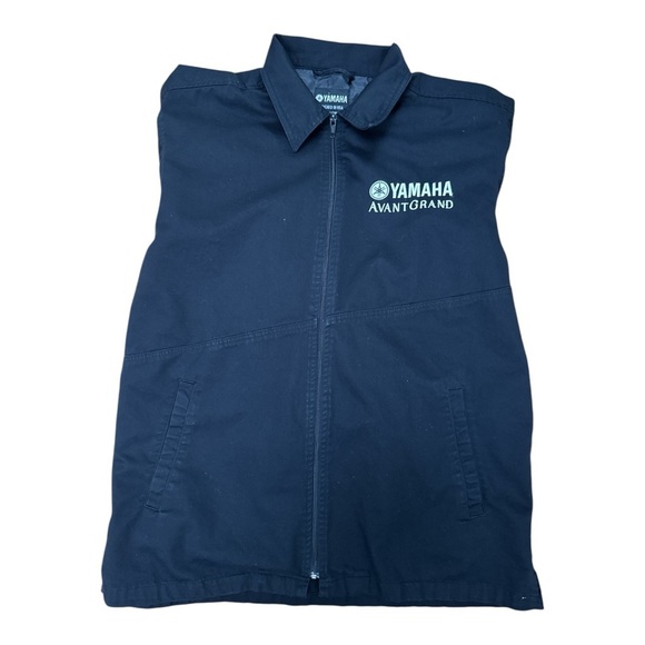 Yamaha Black Lightweight Shirt Jacket with Zip-Up Style - Picture 3 of 5